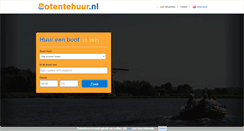 Desktop Screenshot of botentehuur.nl